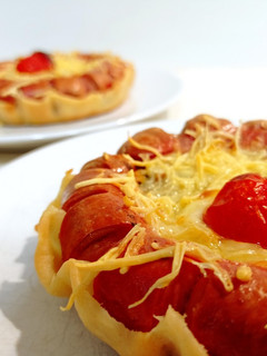 Una foto de Rosco/Minipizza de salchicha y pesto