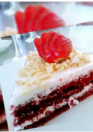 Foto resep Red velvet ala pelajar 👌