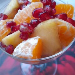 A picture of Winter fruit salad.