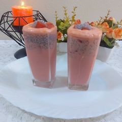 A picture of Watermelon sharbat.