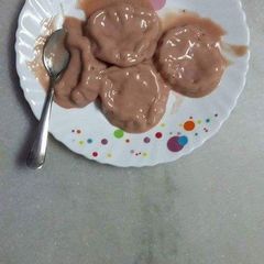 A picture of Banana icecream.
