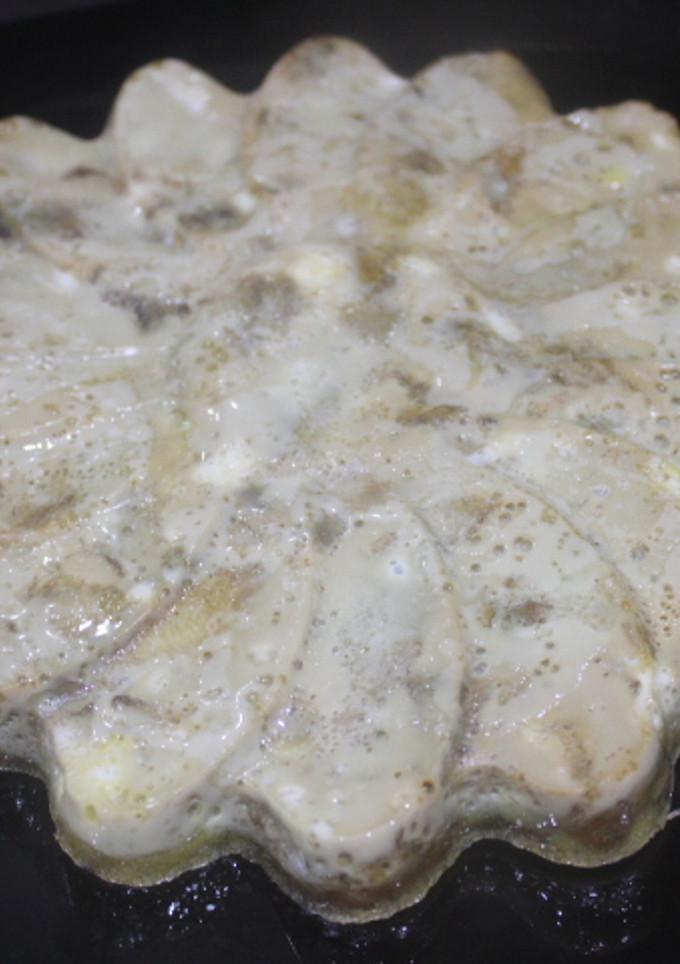 Una foto de Tortilla de alcachofas al horno