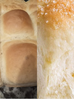 A picture of Soft pillow dinner rolls.
