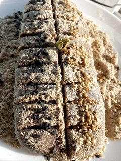 Una foto de Pella de gofio o gofio amasado a la Canaria