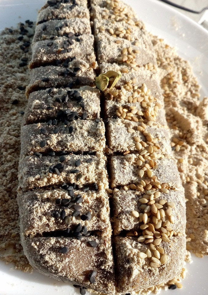 Una foto de Pella de gofio o gofio amasado a la Canaria