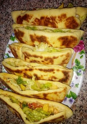 صورة لوصفة سندويش بنين