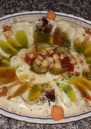 صورة لوصفة حمص للفطور ولا اروع