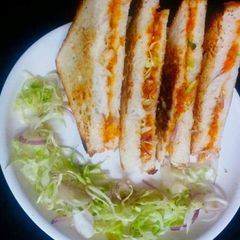 A picture of Bread Bhaji Sandwich.