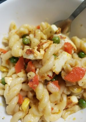 A picture of South Indian style Pasta.