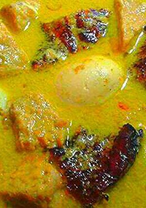 Foto resep Ikan Pari Asap Santan