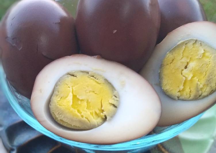 Resep Telur pindang hitam manis🥚 | Bahan Membuat Telur pindang hitam manis🥚 Yang Enak Banget