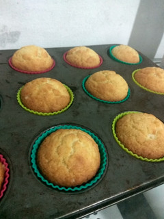 Una foto de Muffins de coco sin gluten
