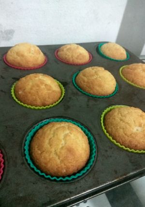 Una foto de Muffins de coco sin gluten