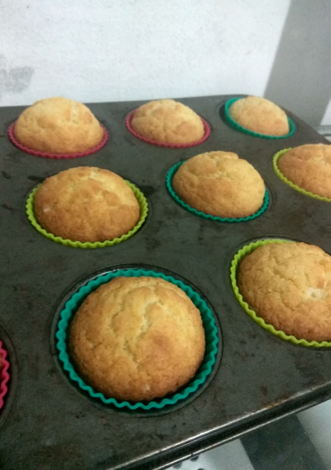 Una foto de Muffins de coco sin gluten