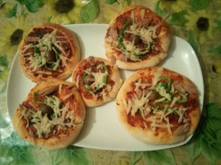 Mini pizza au thon 🇩🇿