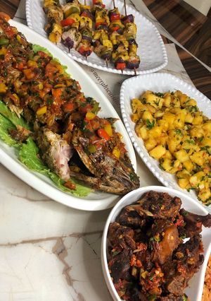 A picture of Grilled fish.