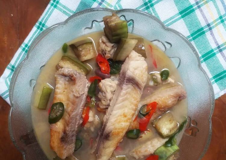 Bumbu mengolah Sayur Terong Mangut Bumbu Iris, Bikin Ngiler