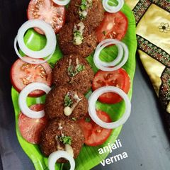 A picture of Veggies Split wheat Kebabs.