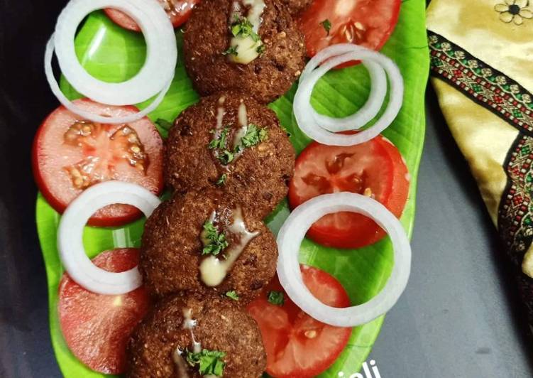 Veggies Split wheat Kebabs