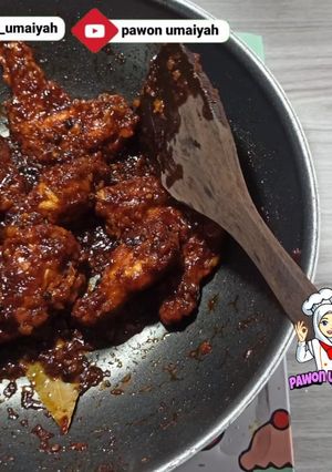 Foto resep Fire Chicken Wings Lada Hitam