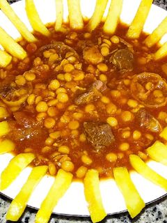 عکسی از دستور قیمه زعفرانی