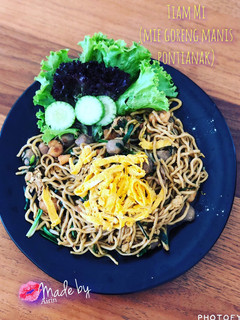 Foto resep Tiam mi (mie goreng manis pontianak)