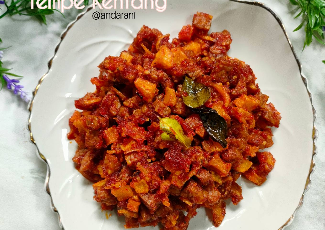 Sambal Goreng Tempe Kentang