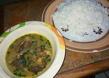 How to Prepare Appetizing White Rice and Goat meat pepper soup Abuja