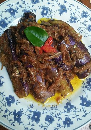 Foto resep Balado Terong dengan Ikan Teri