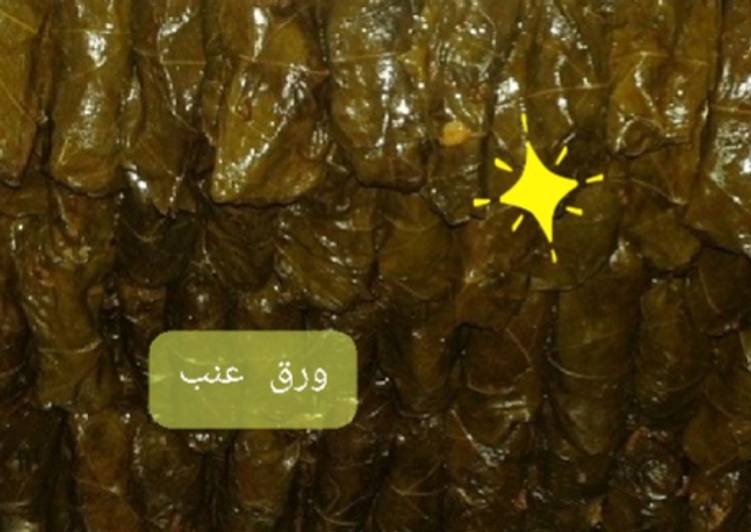 محشي ورق العنب حسب طريقتي 😊🍽❤