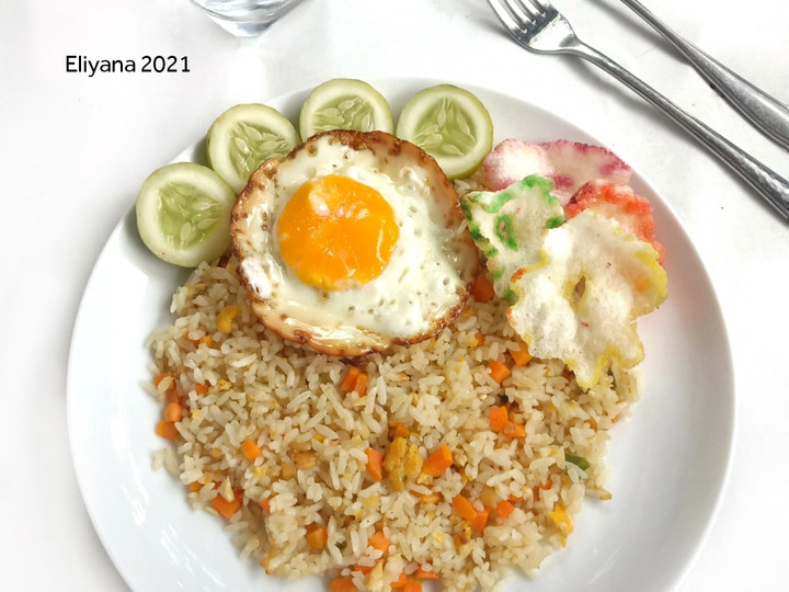 Resep Nasi goreng mentega yang Lezat