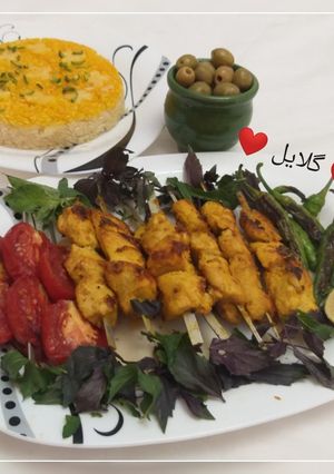 عکسی از دستور جوجه کباب لاری 😋