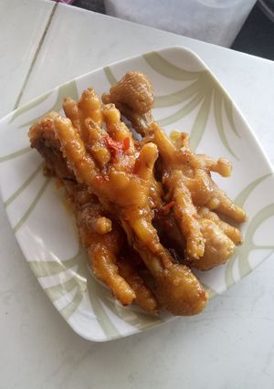 Foto resep Ceker mercon pedas manis