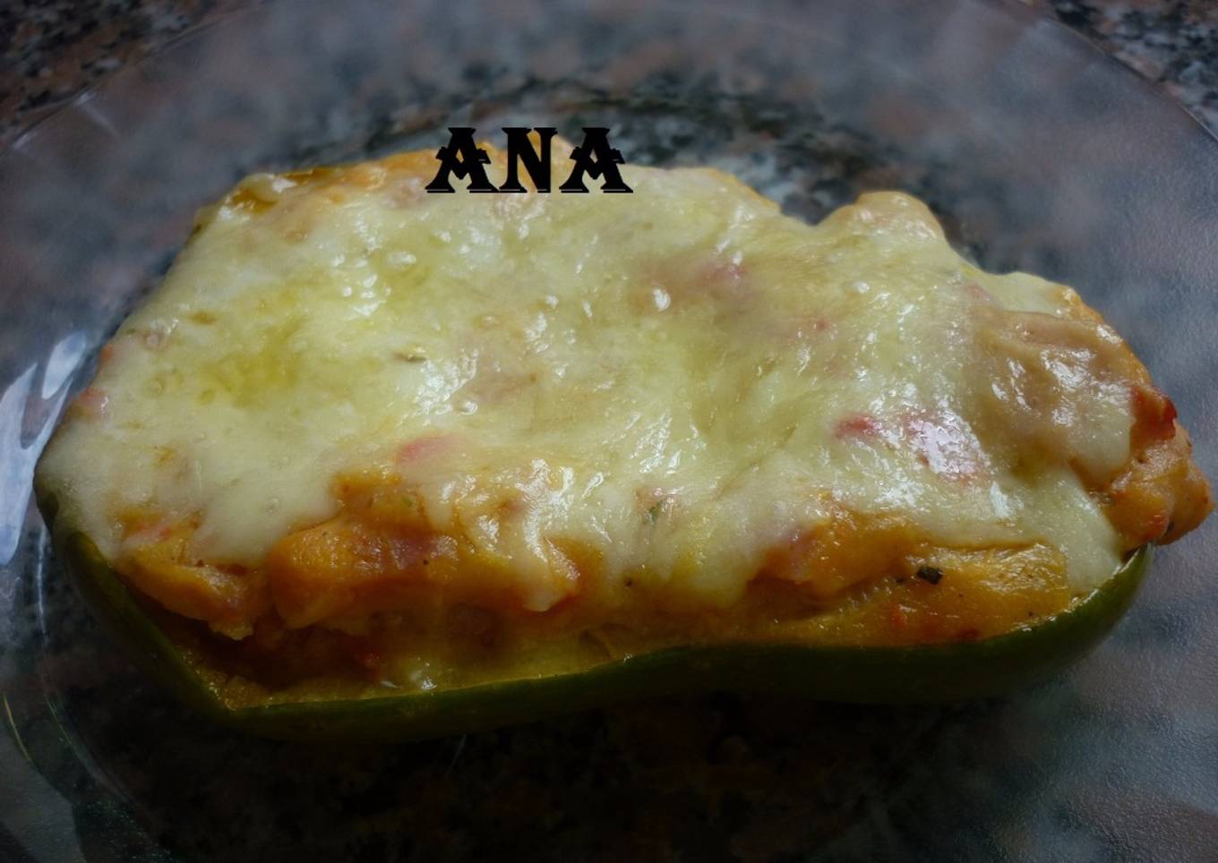 Zapallo calabaza rellena