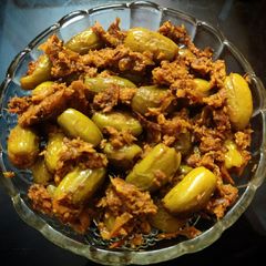 Kundru sabzi A picture of Kundru sabzi.