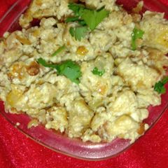 A picture of Egg bhurji.
