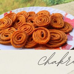 Chakri (Snack's dish) A picture of Chakri (Snack's dish).