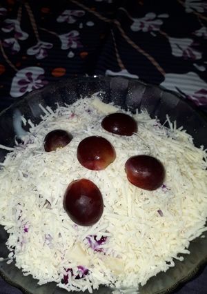 Foto resep Salad buah 🍈🍎🍐🍇🧀🥛