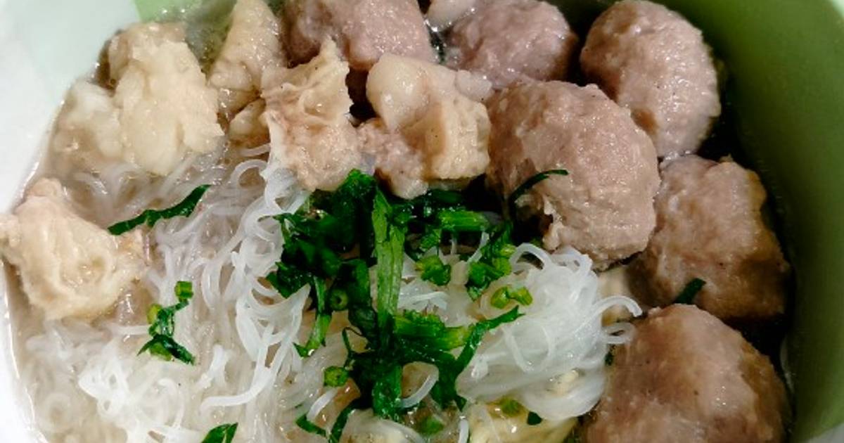 Resep Bakso Daging Sapi Oleh Tiyas Andriyani Sofyan Cookpad