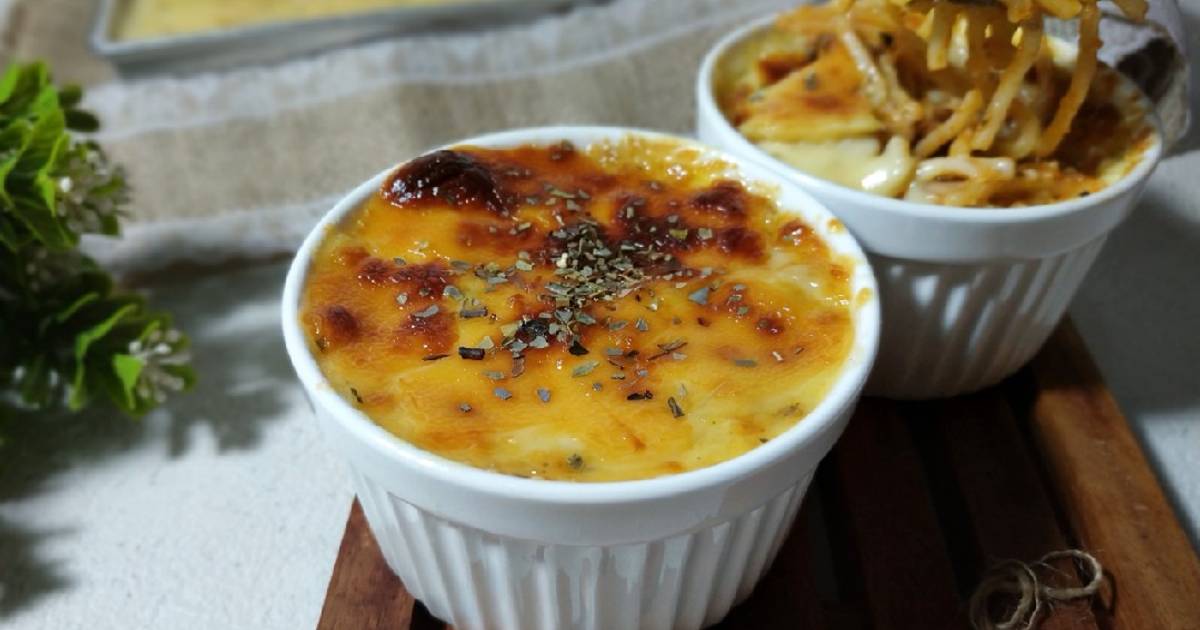 Resep Spaghetti Brulee oleh Afiy Lu Cookpad