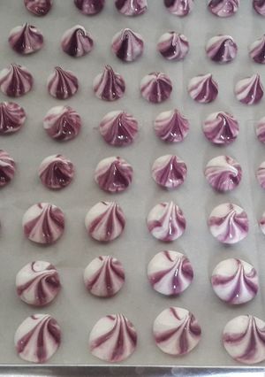 Foto resep Permen Vanila Putih Telur / Vanila Meringue Bites / Vanila Schumpies