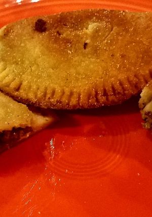 A picture of Sausage and Apple Empanadas.