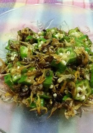 Foto resep Oseng okra teri medan