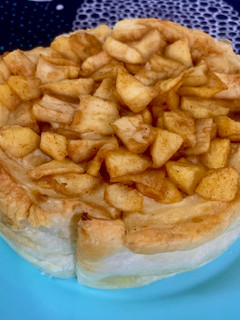 Una foto de Tarta de manzana en Airfryer