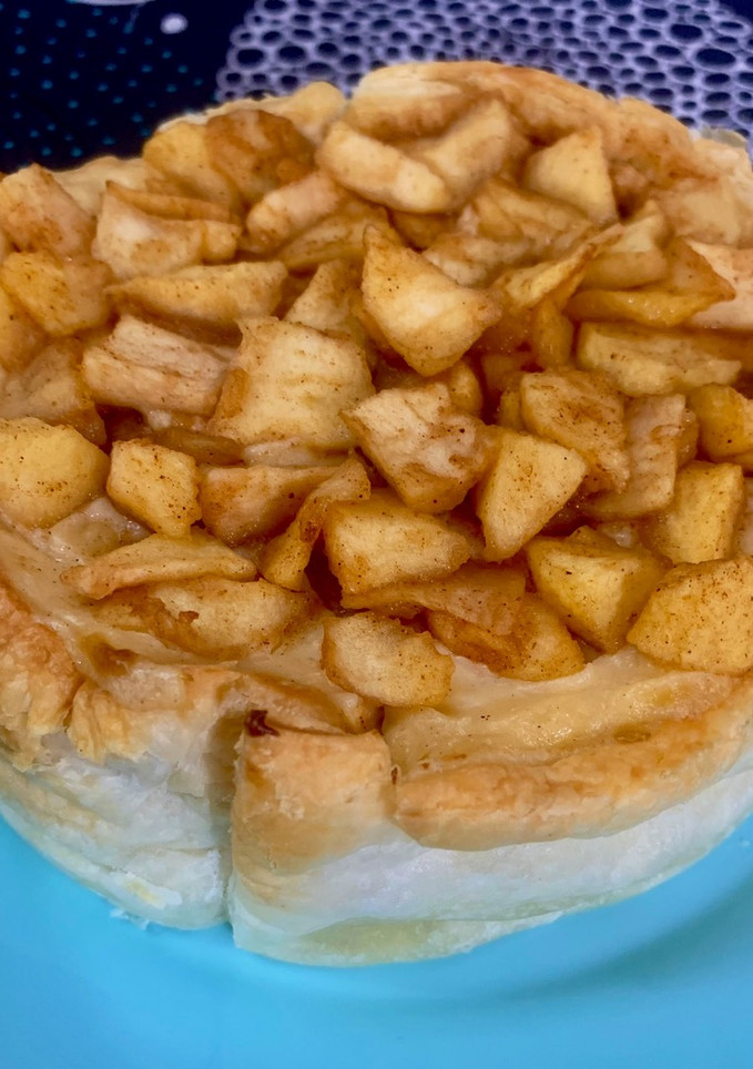 Una foto de Tarta de manzana en Airfryer