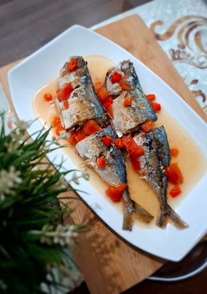Foto resep Grilled fish with sauce
