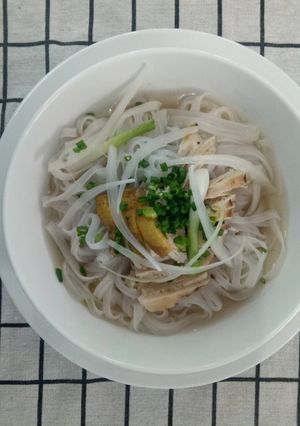 Hình của món Phở gà.