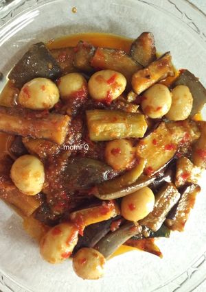 Foto resep Terong puyuh balado