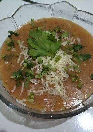 Foto resep Simple Tomato Soup