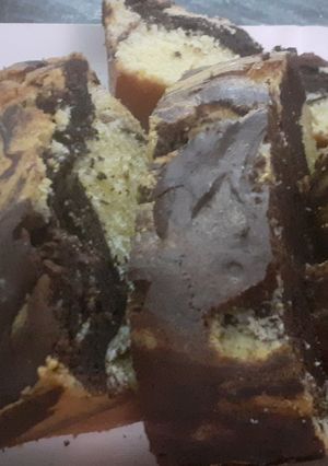 Una foto de Torta marmolada
